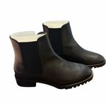 Stuart Weitzman Laine Chelsea Booties Size 5 Black Leather New with Box Dust Bag Photo 4