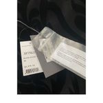 Alexander McQueen Black Velvet Burnout Dress SZ 10 | Virgin Wool & Cashmere | NW Photo 6