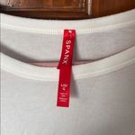 Spanx  Classic White Long Sleeve Tee Size Large Photo 1
