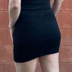 Black Bodycon Mini Skirt Photo 1