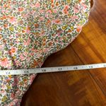 J.Crew cinched boho waist puff sleeve floral scattered blooms mini Dress small Photo 8