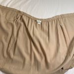 Eileen Fisher  Tan Khaki Wrap Maxi Skirt Adjustable Waist Pocket Classic‎ Size M Photo 9