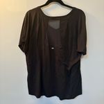 Ideology  Black Short Sleeve workout tee. Plus size 2x. I train like a girl Photo 1