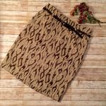 Apt. 9 Pencil Skirt Snakeskin Pattern with Belt Brown Tan Photo 3
