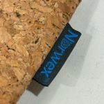 Norwex Cork Cosmetic Bag Consultant Travel Zipper Pull Tan/Black NEW Tan Photo 4