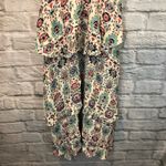 Saylor Women's Size Small Ellen Printed Ivory Maxi Tank Dress Photo 9