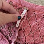 Free People  sheer crochet back long sleeve shirt Photo 3