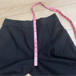 Kate Spade  Black Cotton Blend Pleated Wide Leg Cropped High Waisted Pant Size 4 Photo 9