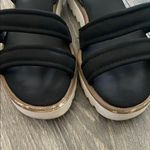 STYLUS Black Sandals with Chunky Platform Sole Size 7 Photo 5