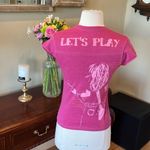 Hard Rock Cafe  Babydoll Pink T-Shirt Photo 5