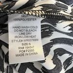 Flawless Touch Front Tie Romper Dash Print Size Small New Photo 7