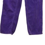 BDG Y2K  Womens High Rise Corduroy Pants 26‎ Purple Wide Wale Streetwear Retro Photo 4