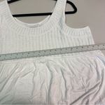 Susan Graver  | Elegant White Knit Tank Top Photo 4