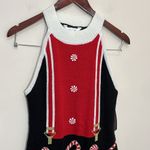 No Boundaries Juniors Christmas Halter Sweater Dress Size Medium (7/9) Photo 1