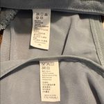 NEW Kawaii Babe Floral Embroidered Bustier XL W/ Matching Underwear Blue Photo 4