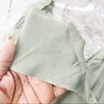 Aritzia  Women's Wilfred Canto Slip Cowl Neckline Dress in Sage Green‎ Size Large Photo 8