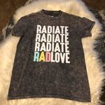 Awake radiates rad love, pride tee sz small Photo 1