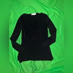 Derek Lam  10C x Athleta Black Ribbed Knit Sweater size M Photo 1