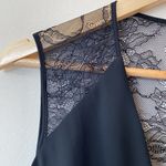 Imperial Black Thong Bodysuit with Lace back Made in Italy Size M Size M Photo 4