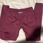 Aurora Women's Burgundy Leggings Red Photo 0