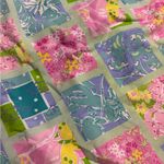 lilly pulitzer skirt ladies mini floral vintage Diamond Lobster Pink Size 10 Photo 1