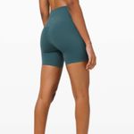 Lululemon Align Super High Rise Shorts 10" in Desert Teal Blue Size 8 Photo 8