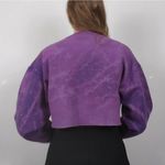 Vintage USA Olympics Purple Bleach Dye Sweatshirt Purple Size L Photo 6