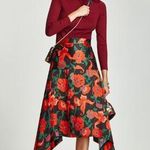 ZARA NWT | Printed flowing midi skirt | XS Photo 0