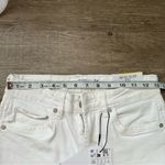 Stradivarius  women’s high waist white ankle mom jeans size 4 Photo 6