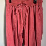 Gap Women’s Cotton Twill Pink City Utility Joggers Lounge Everyday Style Pants Photo 2