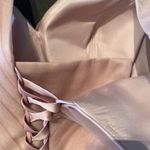 Women’s Pink Tea Length V Photo 9