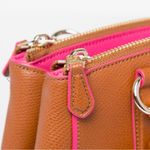 Coach  Pebble Leather Kelsey Satchel Purse; excellent condition Photo 4