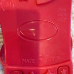 VALENTINO GARAVANI Red Bow Jelly‎ Sandals Size 38 Photo 6