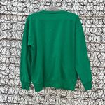 Vintage 80s Nutcracker Ugly Christmas Sweatshirt Puff Print Santa Design Green M Size M Photo 2