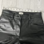 Wilfred  Beatrix Flared Vegan Leather Black Pants Photo 4