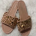 Cape Robbin  Studded Nude Slide Sandals Photo 1