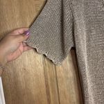 Sag Harbor Vintage  women’s Beige Knit‎ Cardigan size MP Photo 2