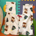 Fleece Christmas Pajama Pants White Size XL Photo 0