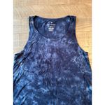 American Eagle  Women's Tie Dye Blue Soft & Sexy Tank Top size‎ small Photo 2