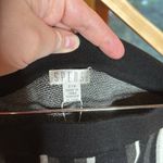 NWT Spense Black Gray White Stripe Knit Pencil Skirt Size Small Photo 2