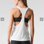 Alo Yoga  All Day Tank Racerback in White- Size Large Photo 1
