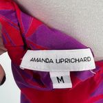 Amanda Uprichard  Silk Pink and Purple Strapless Top Size Medium Photo 4