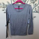 Jessica Simpson  heather grey rhinestone sweatshirt XS NWT Photo 0