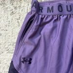 Under Armour Purple Shorts With Pockets Photo 3