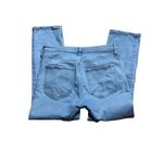 AGOLDE Riley High Rise Straight Crop Stretch Blue Size 30 Photo 4