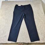 Chico's NWT Brigitte Slim Leg So Slimming Pinstripe Career Pants Size 14R Photo 2
