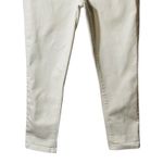 Gap  Womens Jeans Size 29" Waist White Straight Leg Pockets Mid Rise Stretch Photo 5