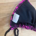 Xhilaration Pink and black Sz S bikini top #beachwear Photo 1