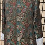 ASOS NWOT Brocade Jacquard Faux Fur Teddy Fuzzy Victorian Oversized Blazer Overcoat Photo 3