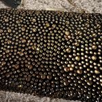 The Limited  Rhinestone Velvet Crossbody Purse Photo 1